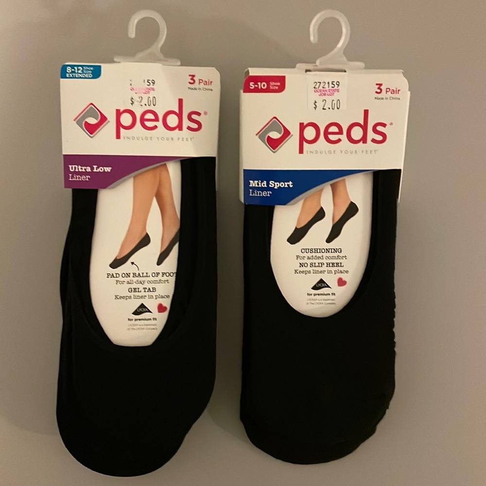 Peds Shoe Liners Bundle